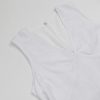 21-1Rl82GsL.jpg Women's Summer Sleeveless Mini Dress Cotton Linen V Neck Cinched A Line Slim Tank Short Dress