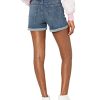 31HXDtciv1L.jpg Women's Mid-Rise Slim Fit 4" Denim Shorts