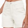 31PJjFP-V0L.jpg Women Stretchy Jean Shorts High Waisted Denim Shorts for Women Chino Cargo Shorts Women's Summer Jorts