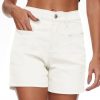 31pokVtghkL.jpg Women Stretchy Jean Shorts High Waisted Denim Shorts for Women Chino Cargo Shorts Women's Summer Jorts