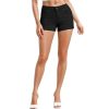 31reRPgsf5L.jpg Womens Mid Rise Denim Stretchy Jean Shorts with Pockets