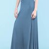 31wue-YT-rL.jpg Women's Casual High Waist Solid/Tie Dye Fold Over Flowy Long Maxi Skirt