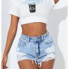412IaOOGLrL.jpg Women's Denim Shorts High Waisted Ripped Distressed Casual Jean Shorts with Pockets