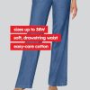 4131B6f0tL.jpg Plus Size Petite Drawstring Denim Skirt