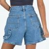 41CHmUhShiL.jpg Womens High Waisted Boxy Denim Shorts Summer 2025 Casual Button Down Baggy Jean Shorts with Pockets