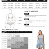 41Nlj1umXxL.jpg Womens Summer Denim Dress Square Neck Ruffle Trim Sleeveless Babydoll Flowy Jean Dresses with Pockets
