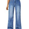 41QkiyubdeL.jpg Jeans for Women Wide Straight Leg High Waisted Stretchy Baggy Jeans Fashion Loose Denim Pants Fall 2025