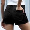 41YBayl1-DL.jpg Women's High Waisted Stretchy Denim Shorts 2025 Summer Hot Jean Shorts