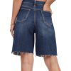 41lv3x8HYL.jpg Women's Jorts Baggy High Waisted Jean Shorts Ripped Denim Bermuda Shorts Y2K Shorts