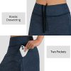 41owTxFWL.jpg Women's Skorts Skirts 20" Knee Length,Tennis Golf Pickleball Sports Skirts with High Waisted Zipper Pockets