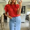 Women's Casual Mid Rise Button Down Frayed Raw Hem Denim Jean Midi Skirt