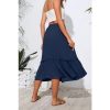 41w7GdNylgL.jpg High Waist Tiered Skirts for Women Flowy Skirts for Women Below Knee with Pockets 2025 Fashion Trendy