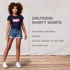 Girls Girlfriend Fit Denim Shorty Shorts