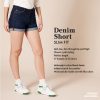 51aErx3XtVL.jpg Women's Mid-Rise Slim Fit 4" Denim Shorts