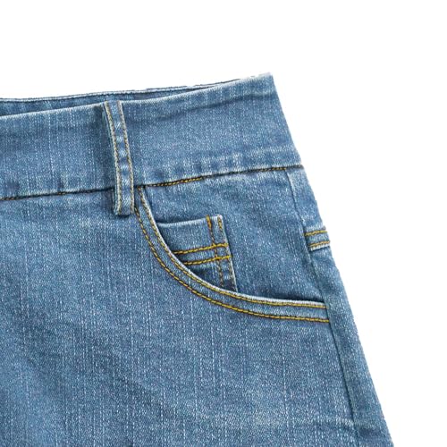 51lQqo348wL.jpg Women's Stretch Mini Denim Shorts Low Waist Hot Pants Clubwear