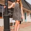 51oFqLMbLIL.jpg Womens Casual Sleeveless Denim Overalls Dresses Button Down Summer Jean Mini Dress 2025 Trendy Romper With Pockets