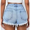 51rV6OB1IWL.jpg Women's Denim Shorts High Waisted Ripped Distressed Casual Jean Shorts with Pockets