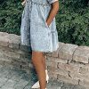 51tN6sFzlYL.jpg Women's Denim Dress for Women Blue Jean Dress 2025 Trendy Summer Short Sleeve Denim Dresses with Pockets