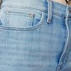51uqTNyWzL.jpg Straight High Rise Vintage Zipped up Wash Split Thigh Midi Denim Skirt Without Belt