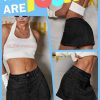 61y27X26LgL.jpg Low Waist Denim Skirt Y2k Cargo Skirt Suitable for Daily Leisure Travel Date Picnic Mini Jean Skirts for Women